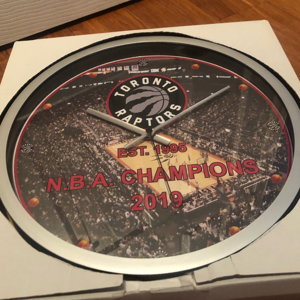 Toronto raptors clock